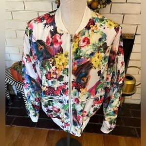 Top Chic Bomber Jacket Size Medium